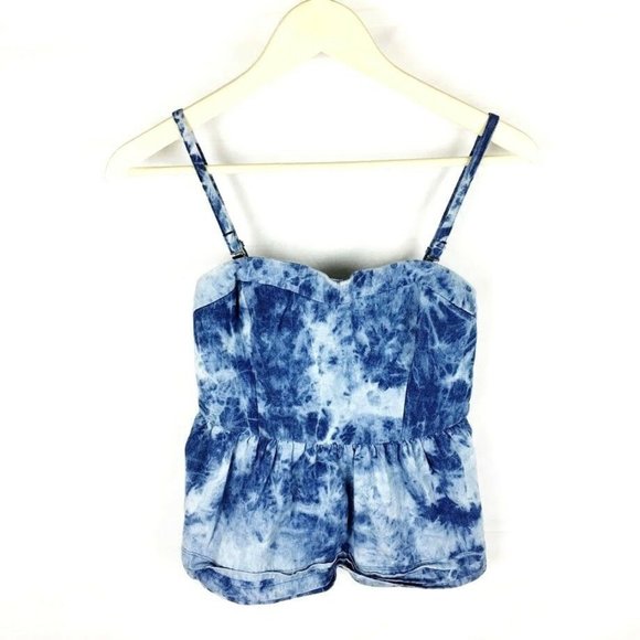 L'Amour Nanette Lepore Tops - L'Amour Nanette Lepore (M-09) Medium Blue Blouse
